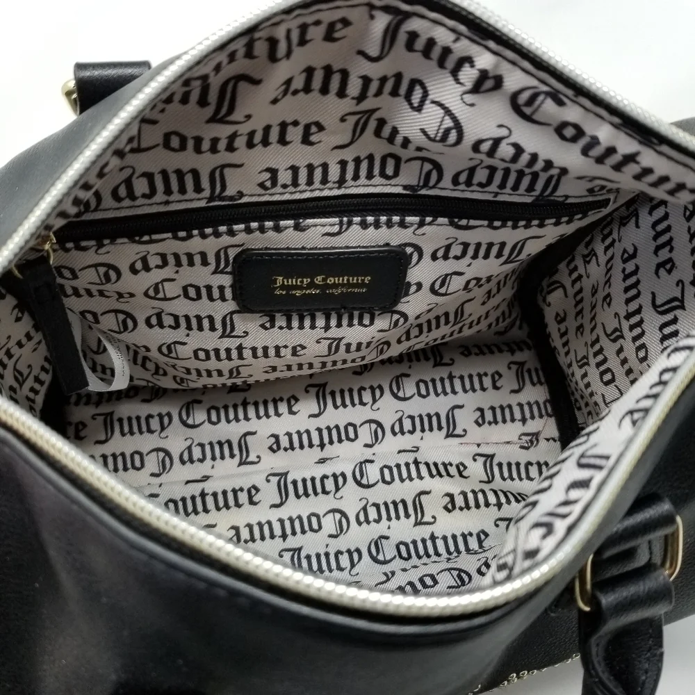 Juicy Couture Be Classic II Satchel Tic Tok Bag Logo Y2K  Crossbody 90s Coquette